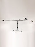 Sconce 5 rotating straight arms