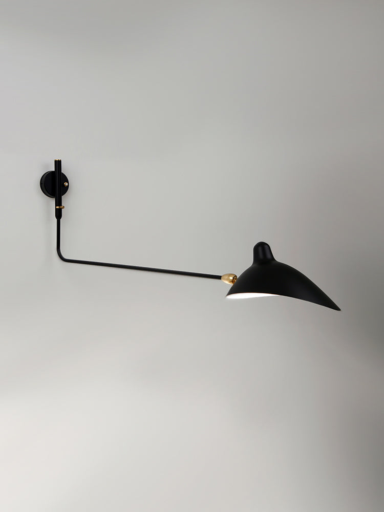 Sconce 1 rotating straight arms