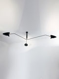 Ceiling lamp 3 rotating arms