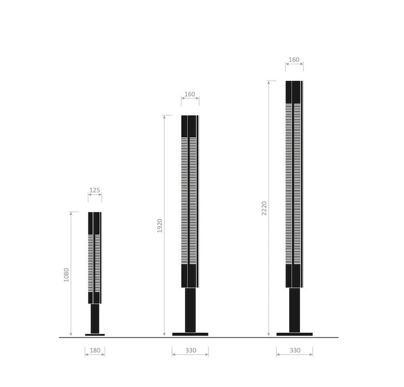 Floor lamp “Big Signal”