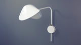 Small bed side sconce “Antony” round case